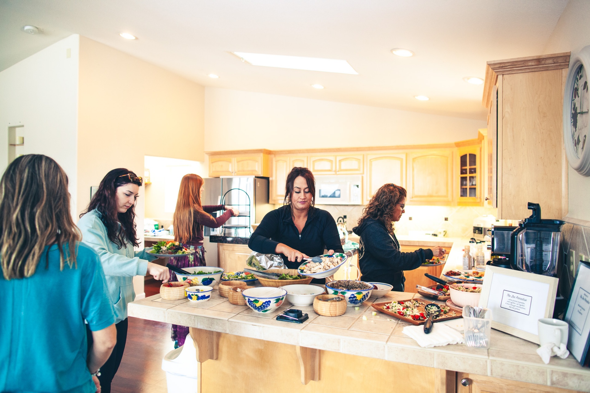 Outdoor wellness practice at a Northern California retreat