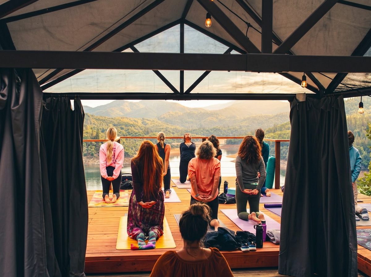 Yoga in the Zen Space
