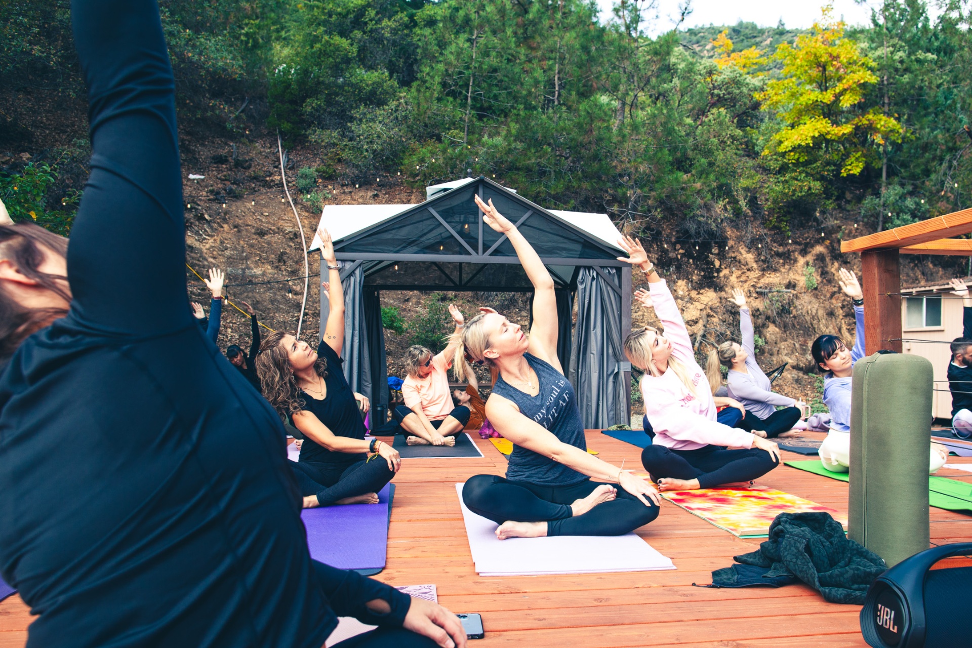 The Zen Retreats private estate overlooking Shasta Lake